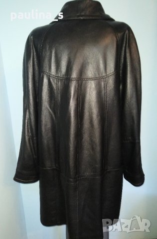 Манто тип пелерина от естествена кожа "Vera Pelle" Italy / голям размер , снимка 8 - Палта, манта - 30440356