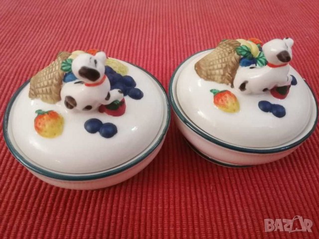 Стари порцеланови захарници. , снимка 2 - Сервизи - 29738220