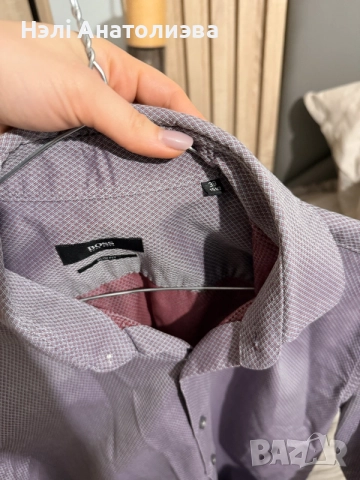 HUGO BOSS мъжка риза, снимка 3 - Ризи - 56513649