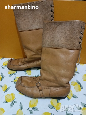Кожени ботуши N 43,5 - 19 лв, снимка 9 - Мъжки ботуши - 52749351