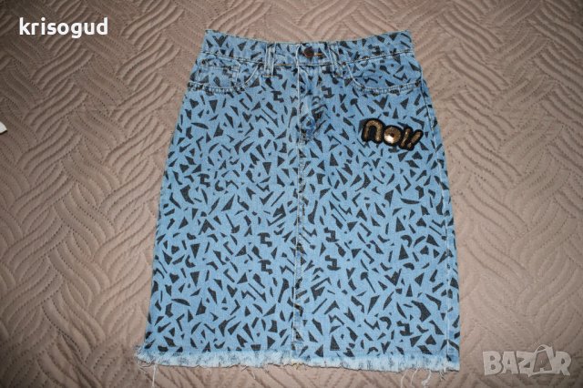 Сет дамски поли със стикери, размер: 36, снимка 2 - Поли - 37239164