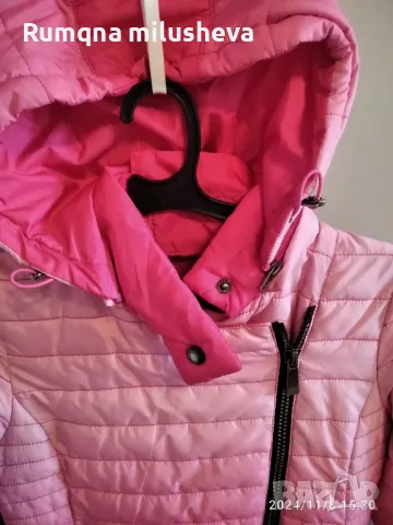 Яке за момиче 9/10, снимка 6 - Детски якета и елеци - 47893925
