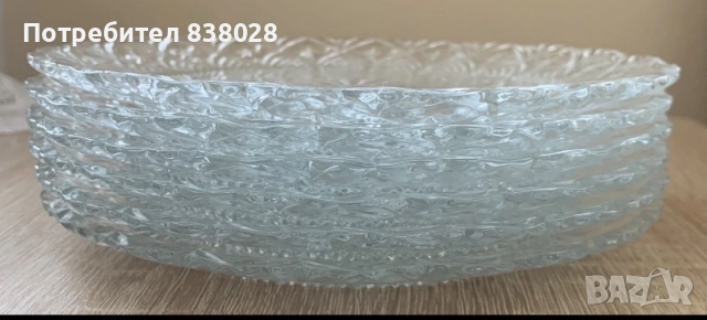 Стъклени чинии, снимка 2 - Чинии - 51981803