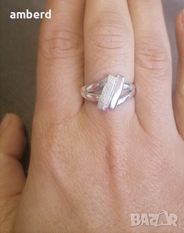 Сребърен пръстен - модел R020А, снимка 5 - Пръстени - 44700084