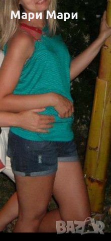 Pause Jeans дамска блуза с кожа, снимка 3 - Тениски - 32184172