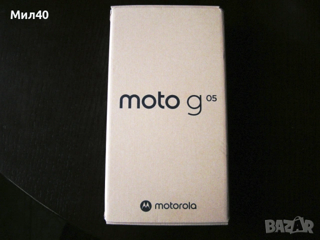 Motorola moto G05 / Denim Blue / 4+64 GB RAM. Нов! Гаранция!, снимка 2 - Motorola - 53949005