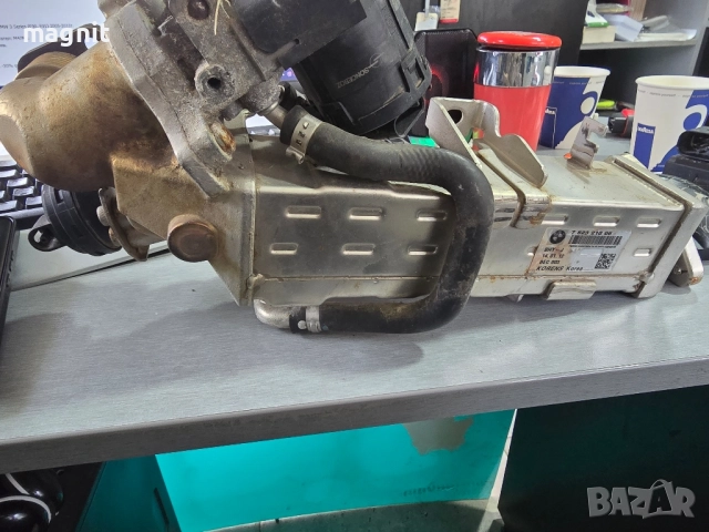 782321006 BMW F07 F10 F11 комплект ЕГР охладител + EGR 7810871, снимка 2 - Части - 52455510