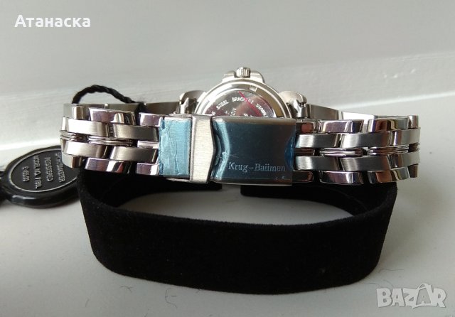 Krug-Baumen Sportsmaster - чисто нов английски дизайнерски часовник, снимка 6 - Дамски - 23844249