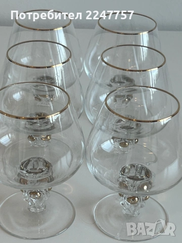 Луксозни кристални чаши , снимка 15 - Антикварни и старинни предмети - 54109771