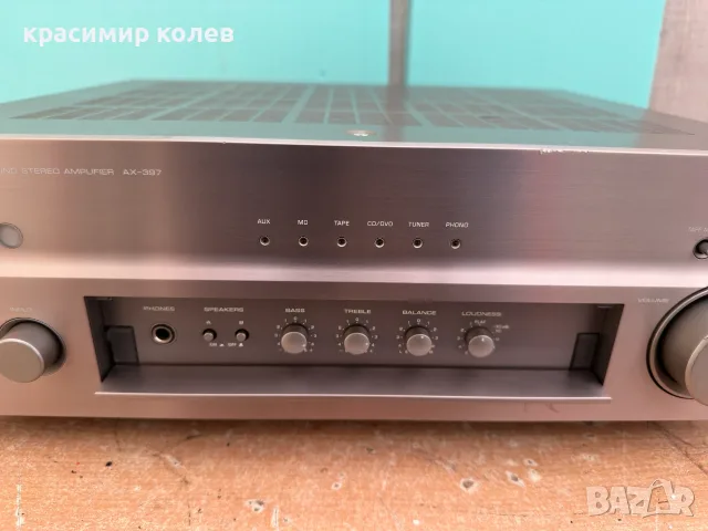 усилвател " YAMAHA AX-397", снимка 4 - Ресийвъри, усилватели, смесителни пултове - 56504523