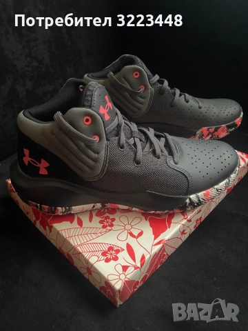 UNDER ARMOUR мъжки баскетболни маратонки, снимка 2 - Маратонки - 52317316