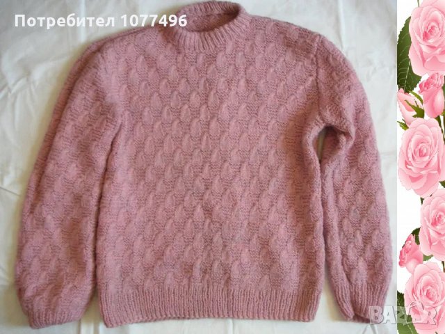 Дамски Вълнен Пуловер Плетени Пуловери Блузи Отличен подарък за зимата, снимка 5 - Блузи с дълъг ръкав и пуловери - 31084435