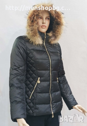 Дамско яке с естествен пух код 16 - 3, снимка 5 - Якета - 51839143