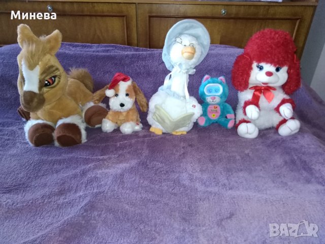 Механизирани плюшени играчки, снимка 2 - Музикални играчки - 30812218