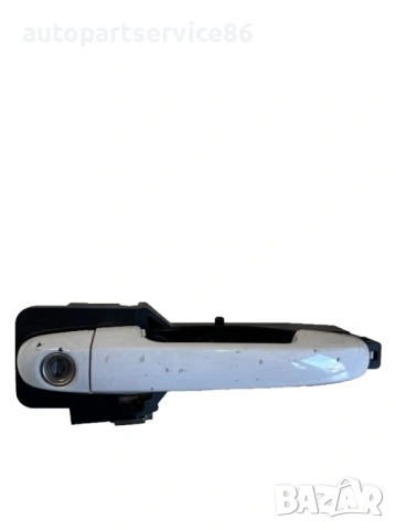 Външна дръжка за предна лява врата бяла за Hyundai i30 (2010)