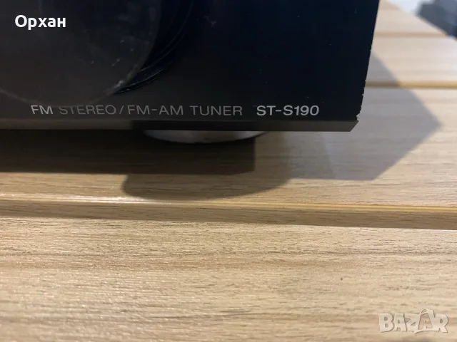 Стерео тунер Sony ST-S190 (FM/AM Quartz Lock Digital Synthesizer)., снимка 3 - Ресийвъри, усилватели, смесителни пултове - 55848838