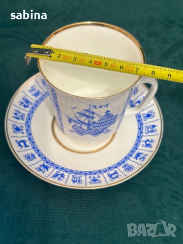 Костен порцелан ЛФЗ Ломоносов, снимка 5 - Сервизи - 52671507