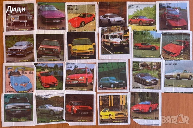 Картинки от дъвки, снимка 2 - Колекции - 51025854