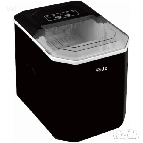 Ледогенератор Voltz, 100W~120W, 12кг./24ч., 1.3л., Черен или бял, снимка 4 - Други - 54274139