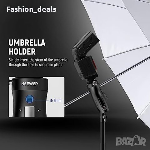 Нов NEEWER Универсален адаптер скоба за светкавица снимки Фотоапарат, снимка 3 - Чанти, стативи, аксесоари - 42405218
