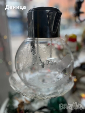 Най-красивата кана за лимонада, която съм имала късмет да намеря.♥️ Посребрен капак и вътрешна съд , снимка 2 - Други - 52854400