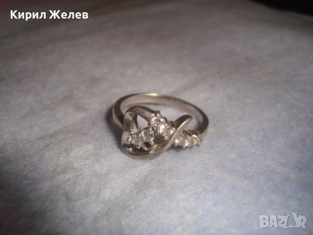 МНОГО КРАСИВ СКЪПОЦЕНЕН СРЕБЪРЕН АРТ ПРЪСТЕН СРЕБРО 925 с ФАСЕТИРАНИ ЦИРКОНИ 32433, снимка 13 - Пръстени - 38352312