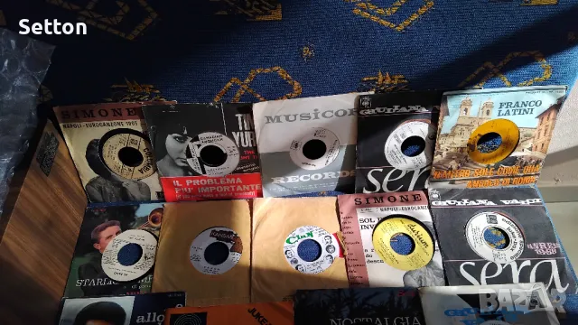 50бр малки грамофонни плочи, снимка 8 - Грамофонни плочи - 49854659