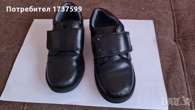 Продавам Черни детски официални обувки N26, снимка 1 - Детски обувки - 34092806