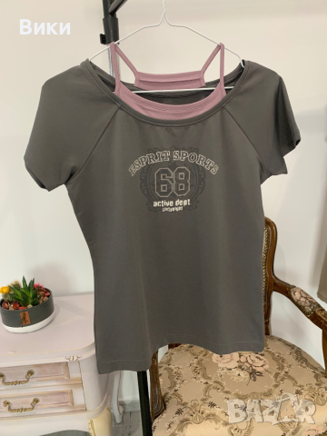 Спортна тениска на Esprit размер 40, подходяща за S и М, снимка 2 - Тениски - 44607470