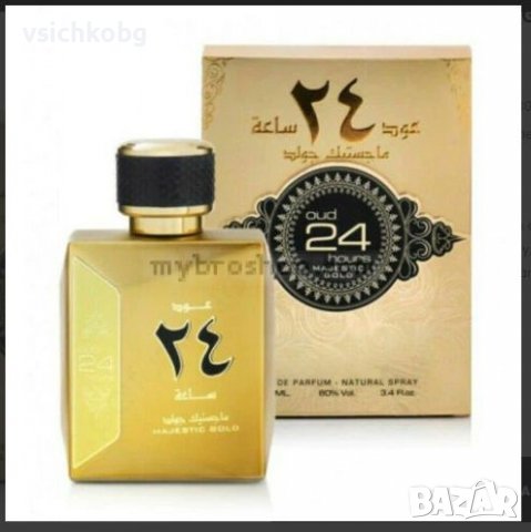 Луксозен арабски парфюм Oud 24 Hours Majestic Gold от Al Zaafaran 100ml пачули, кехлибар, снимка 9 - Мъжки парфюми - 39440389