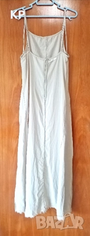 Нова ленена рокля Pull and Bear XL размер , снимка 6 - Рокли - 51549340