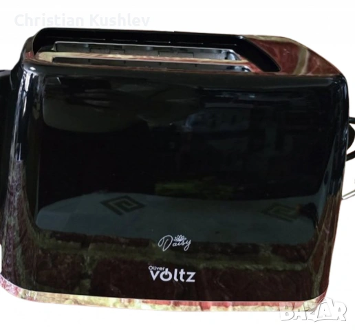 Тостер за 2 филийки Oliver Voltz Daisy, 700W, 6 степени, снимка 2 - Друга електроника - 53220009