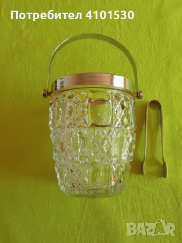 Кристален съд за лед, снимка 2 - Други стоки за дома - 48177067