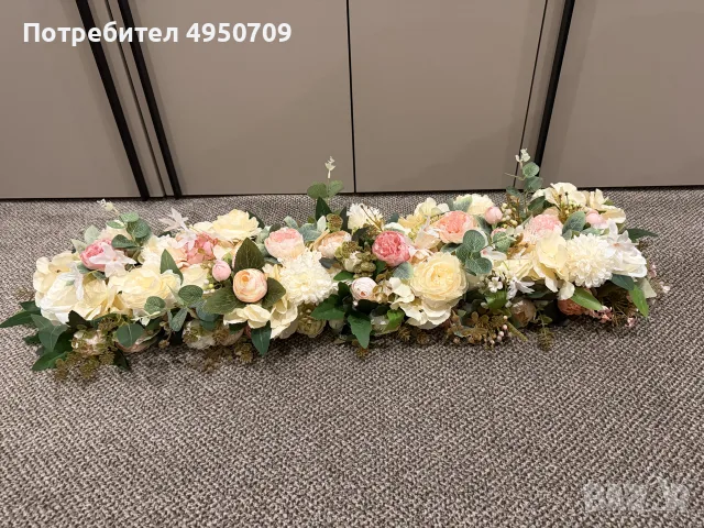 Украса за сватба, снимка 4 - Декорация - 56092645