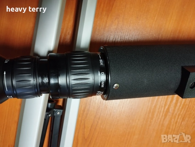 Телескоп 20-60x60 Edenberg, снимка 2 - Екипировка - 54038923