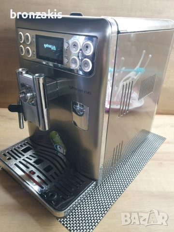 Saeco Exprelia EVO   - с кана за мляко и БГ меню на малко продукти, снимка 9 - Кафемашини - 52527849