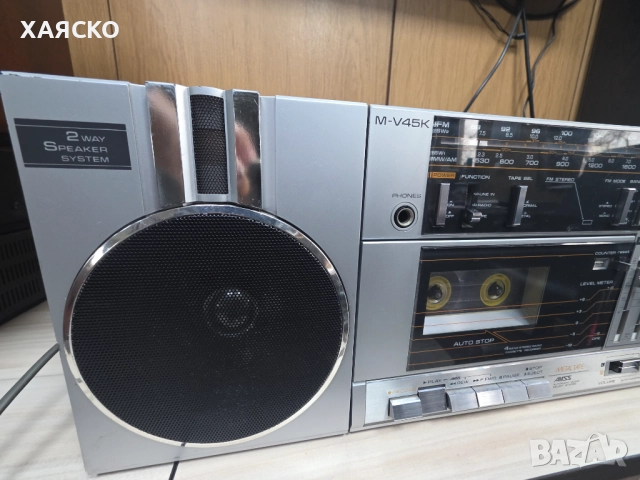 SANYO M-V45K, снимка 2 - Радиокасетофони, транзистори - 52875201