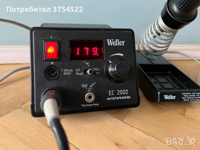 Weller Антистатичен поялник, снимка 12 - Други инструменти - 54150260