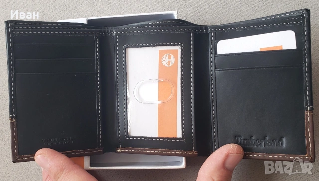 Нов, мъжки портфейл Timberland, снимка 2 - Портфейли, портмонета - 54040205