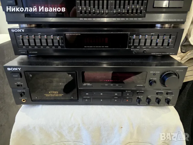 Sony seq equalizacion 411,310,sony tc k770, снимка 2 - Аудиосистеми - 56200866