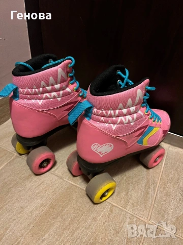 Детски розови кънки, снимка 4 - Други - 53217534