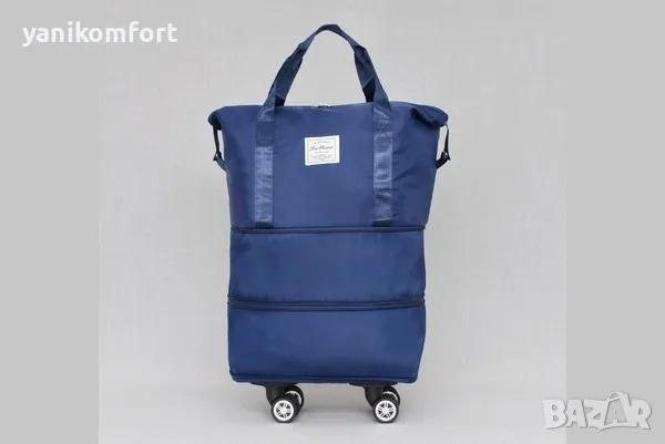 Сак разтегателен с колелца, снимка 5 - Сакове - 49388098