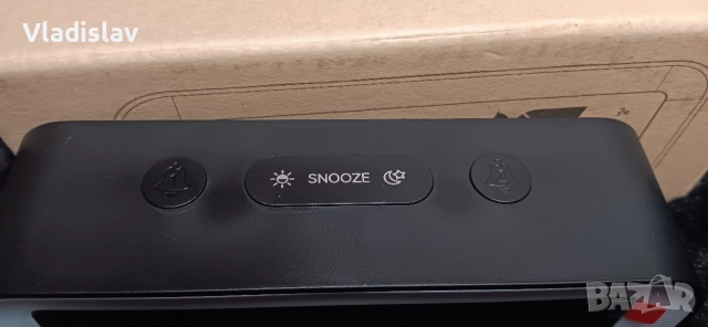 Силен цифров будилник с динамична RGB нощна светлина в 8 цвята, снимка 4 - Друга електроника - 52677750