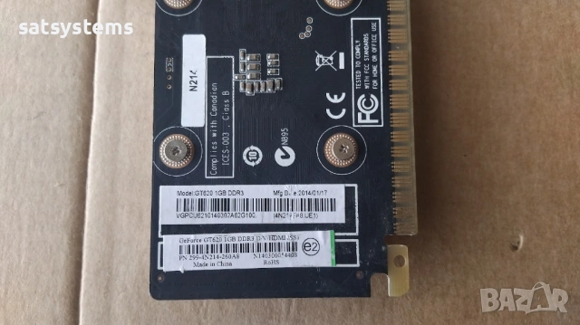 Видео карта NVidia GeForce Zotac GT 620 1024MB GDDR3 64bit PCI-E, снимка 9 - Видеокарти - 54245593