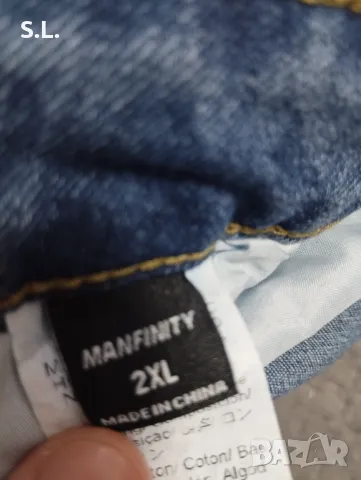 НОВИ мъжки дънкови къси панталони, снимка 4 - Къси панталони - 47298358