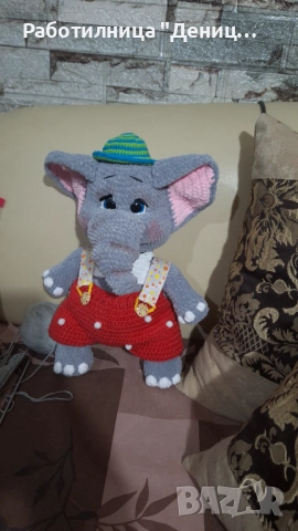 Слонче , снимка 5 - Плюшени играчки - 51638096