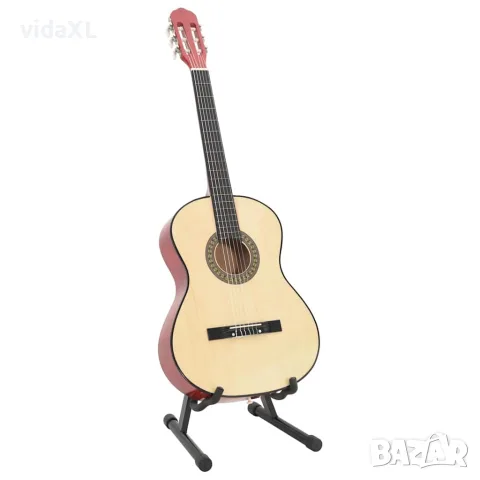 vidaXL Комплект класическа китара за начинаещи от 12 части, 4/4, 39, снимка 2 - Китари - 56147663