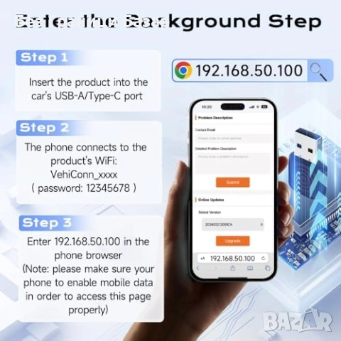 Нов Безжичен адаптер CarPlay и Android Auto USB-A/C Plug & Play за кола, снимка 6 - Друга електроника - 52544258