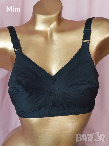 Винтидж Бял и черен сутиен от памук от 60 те години , снимка 10 - Бельо - 53898474