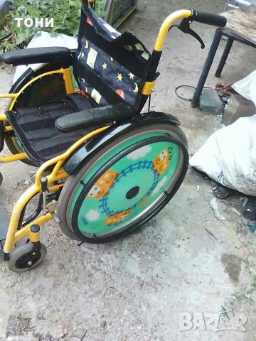 детска инвалидна количка асистент ямаха, снимка 5 - Инвалидни колички - 29387849